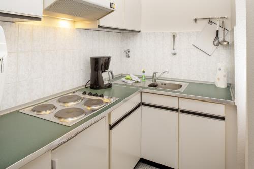 Langeoog Ferienwohnung Appartement Charlotte - Küchenzeile