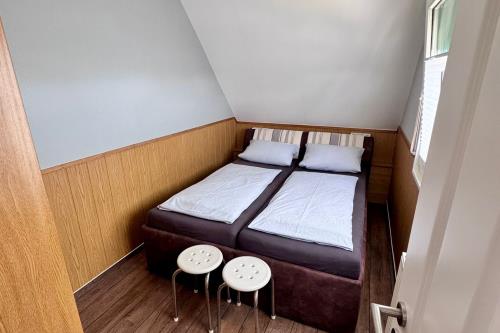 Langeoog Ferienwohnung Appartmenthaus Börgmann - Fewo1 - Schlafzimmer