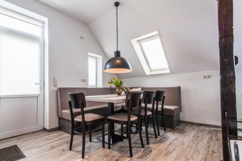 Langeoog Ferienwohnung Appartementhaus Alte Post - 10 - App 10 Esszimmer