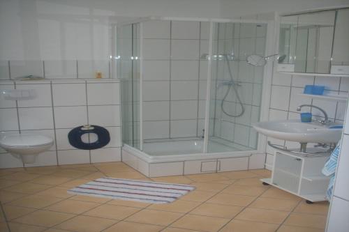 Langeoog Ferienwohnung Appartementhaus Zur freien Aussicht - 3 Martin - Badezimmer Appartement 3 &quot;Martin&quot;