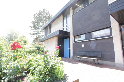 Langeoog Ferienhaus Us Langeoog - Blaue Dören - Eingang