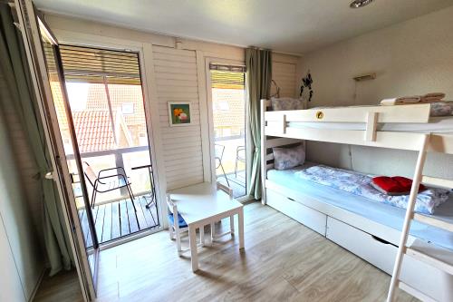 Langeoog Ferienhaus Us Langeoog - Blaue Dören - Schlafzimmer 2