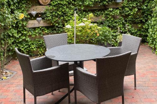 Langeoog Ferienhaus Haus Bornefeld - Südterrasse