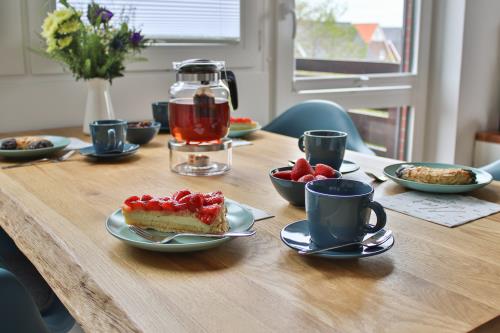 Langeoog Ferienwohnung Bude & Sofa &#9825; - Bude und Sofa  Tisch 