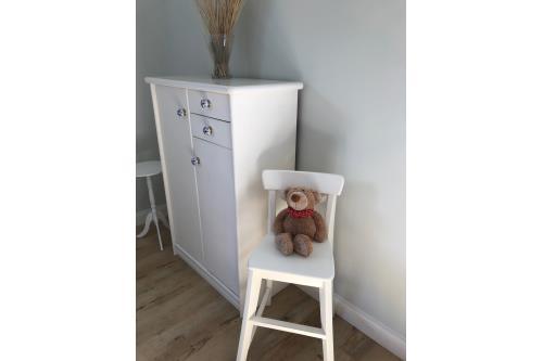 Langeoog Ferienwohnung De Fischer un sien Froo - Blumental - Hochstuhl und Bollerwagen vorhanden