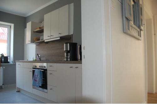 Langeoog Ferienwohnung De Fischer un sien Froo - Blumental - Super ausgestattete Küche