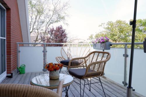 Langeoog Ferienwohnung Engels-Stuv - Engels Stuuv Außenbereich 2