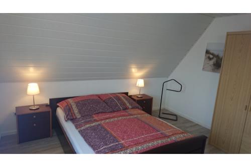 Langeoog Ferienwohnung FeWo Schön - 3 - Schlafzimmer