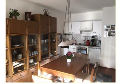 Langeoog Ferienwohnung FeWo Kurth - 1 - Küche (mit Spülmaschine)