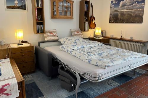 Langeoog Ferienwohnung FeWo Kurth - 1 - Premium Schlafsofa