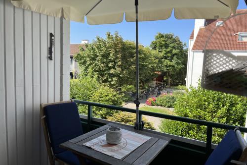 Langeoog Ferienwohnung FeWo Kurth - Balkon für die Kaffeepause