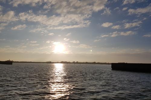 Langeoog Ferienwohnung Ferienhaus Katja und Ralf Heimes - Langeoog Hafeneinfahrt