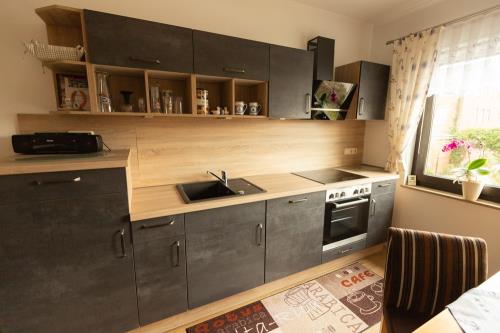 Langeoog Ferienwohnung Ferienhaus Sülvern Wind - L 01 - Wohnküche