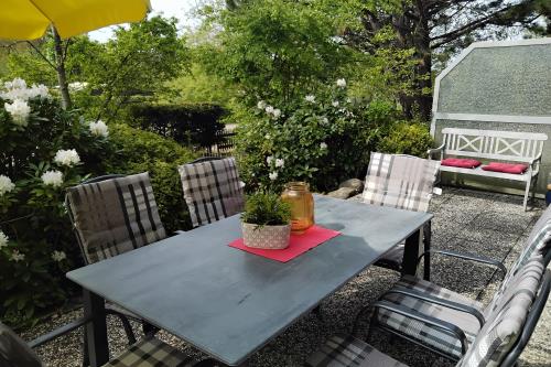 Langeoog Ferienhaus Baldes - Terrasse und Grillen