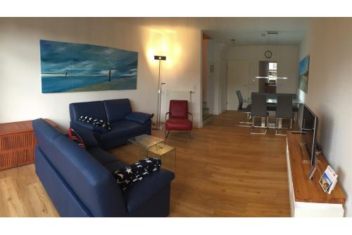 Langeoog Ferienhaus MeerZeit - MeerZeit - Wohn-Essbereich