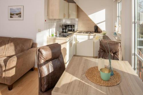 Langeoog Ferienwohnung Ayuna - Essbereich/Küche