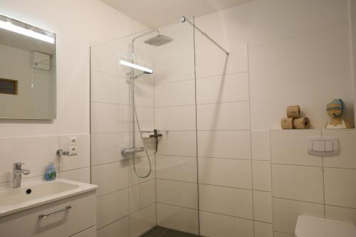 Langeoog Ferienwohnung Himmelsdüün - Bad