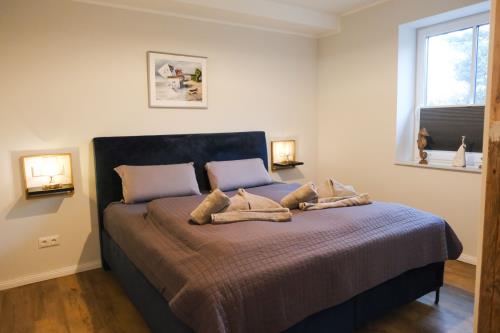 Langeoog Ferienwohnung Himmelsdüün - Schlafzimmer