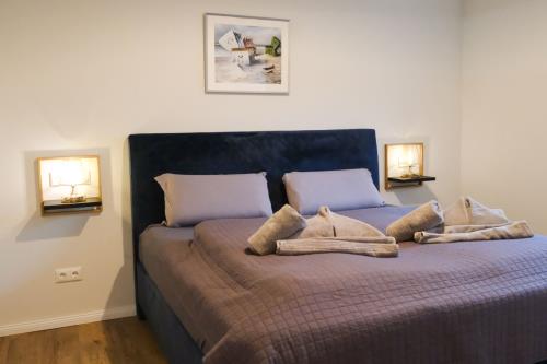 Langeoog Ferienwohnung Himmelsdüün - Schlafzimmer