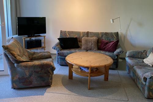 Langeoog Ferienwohnung Sommerfrische - Gemütliches Wohnzimmer