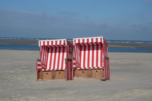 Langeoog Ferienwohnung Strandkorb