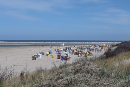 Langeoog Ferienwohnung Strandkorb