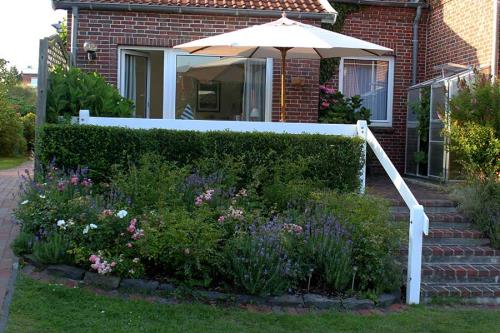 Langeoog Ferienwohnung Freesenhus - Besan - Terrasse Besan