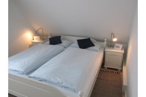 Langeoog Ferienwohnung Freesenhus - Genua - Elternschlafzimmer