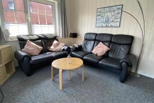 Langeoog Ferienwohnung Gästehaus Joachim Bohnhorst - 2 - Wohnzimmer