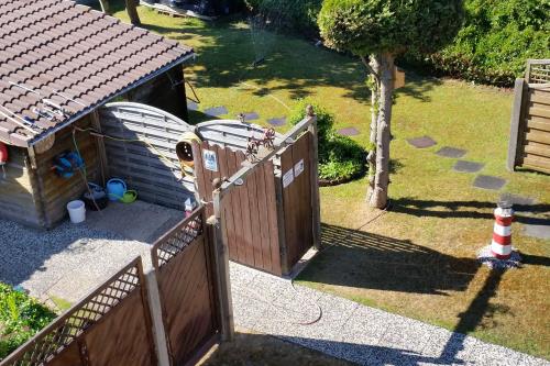 Langeoog Ferienwohnung Habbos Hus - Garten