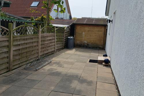 Langeoog Ferienwohnung Achter't Dörp - Fahrradabstellplatz