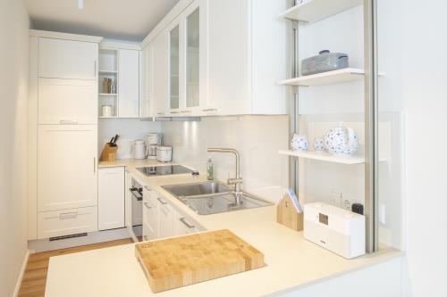 Langeoog Ferienwohnung Haus Dünenlust - Heringsmöwe - Küche