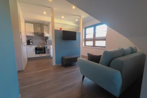 Langeoog Ferienwohnung Haus Kalmar - Wohnung Melkhörn - Melkhörn - Wohn-/Essbereich