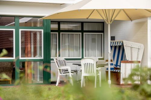 Langeoog Ferienwohnung Haus Kettelhack - Terrasse K2