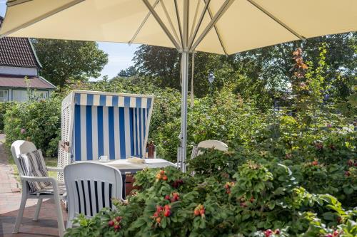 Langeoog Ferienwohnung Haus Kettelhack - K 1 - Terrasse