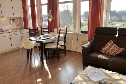 Langeoog Ferienwohnung Haus Kettelhack - K 4b - Wohnzimmer