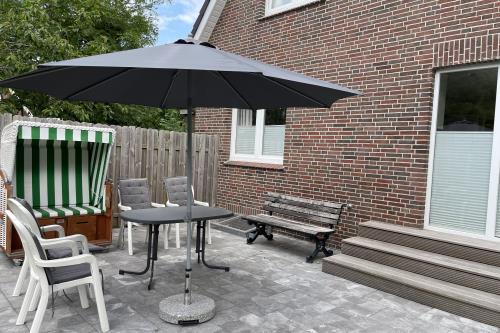 Langeoog Ferienwohnung Haus Otten - Terrasse Otten 1
