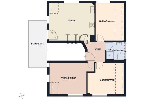 Langeoog Ferienwohnung Haus Otten - Otten 2 - Ausstattung 15