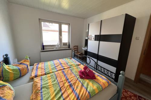 Langeoog Ferienwohnung Haus Strandnelke - Eiderente - 2tes Schlafzimmer andere Perspektive 