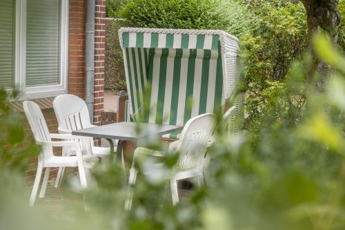 Langeoog Ferienwohnung Haus Uhlenkamp - U 5 - U5 Terrasse