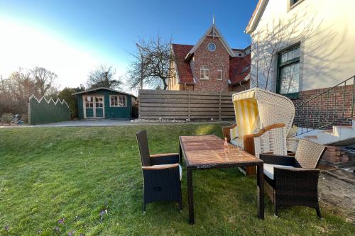 Langeoog Ferienwohnung Haus Apollonia - Garten