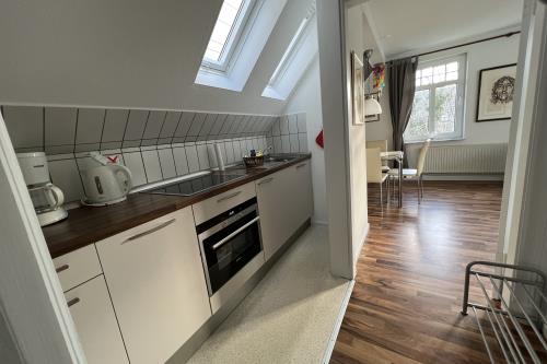 Langeoog Ferienwohnung Haus Apollonia - Wohnung 1 - W1 Küchennzeile