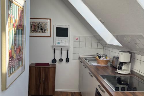 Langeoog Ferienwohnung Haus Apollonia - Wohnung 5 - Wohnung 5 Küche