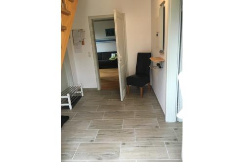 Langeoog Ferienwohnung Haus Dünenrose-Sanddornweg - Dünenrose2 - Eingang