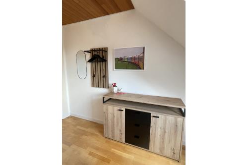 Langeoog Ferienwohnung Haus Dünenrose-Sanddornweg - Dünenrose3 - Kleines Schlafzimmer