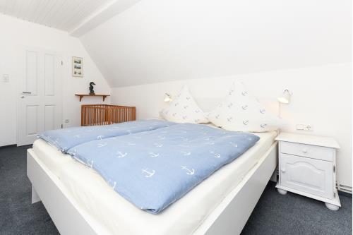 Langeoog Ferienwohnung Haus Strandboje und Haus Dünenrose - Dünenblick - Eltern Schlafzimmer