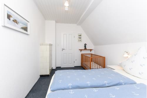 Langeoog Ferienwohnung Haus Strandboje und Haus Dünenrose - Dünenblick - Eltern Schlafzimmer