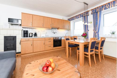 Langeoog Ferienwohnung Haus Strandboje und Haus Dünenrose - Dünenblick - Wohnzimmer/Küche