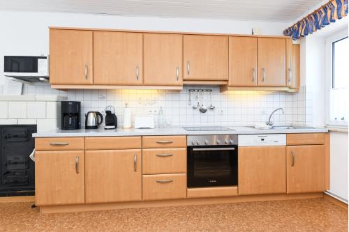 Langeoog Ferienwohnung Haus Strandboje und Haus Dünenrose - Dünenblick - Wohnzimmer/Küche