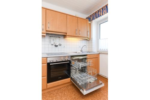 Langeoog Ferienwohnung Haus Strandboje und Haus Dünenrose - Dünenblick - Wohnzimmer/Küche